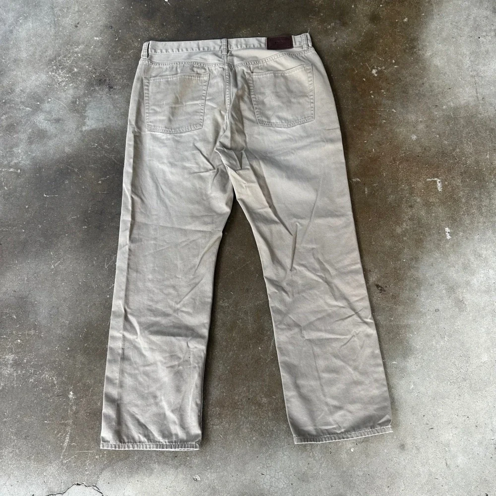 Polo Ralph Lauren Pants Mens 36x30 Khaki Excellent Straight Leg Dungarees